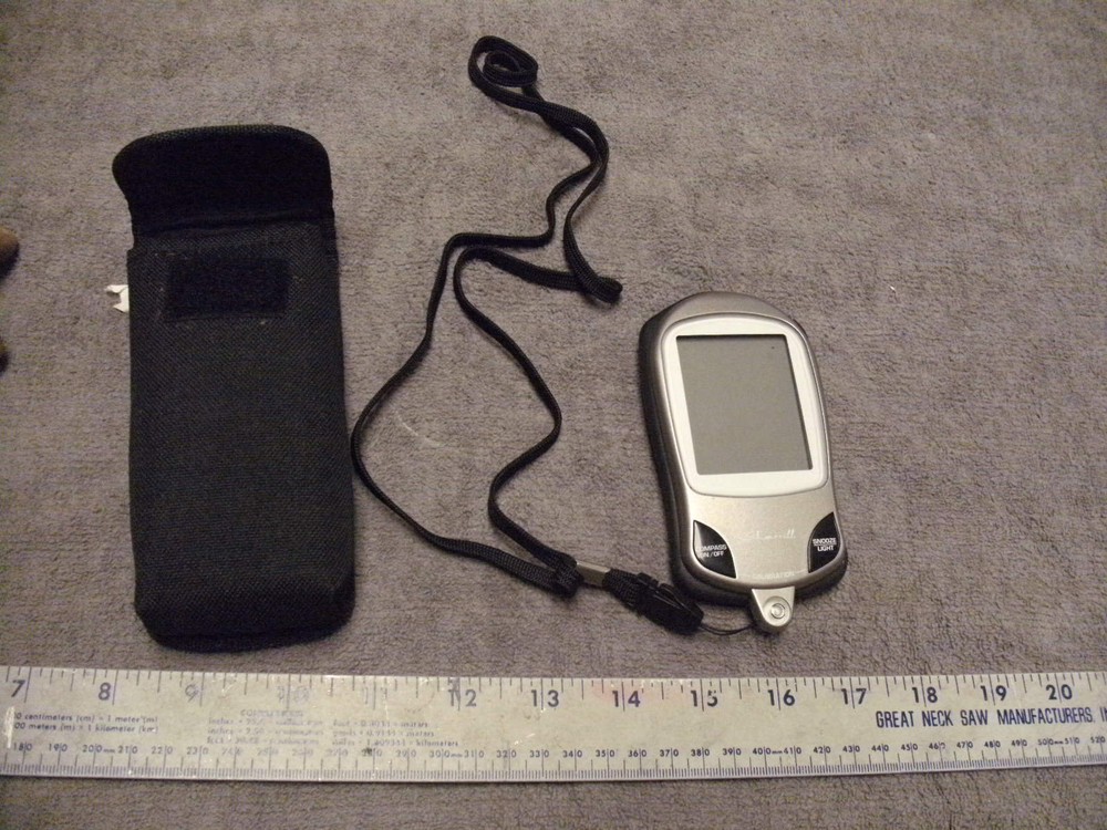 Sherrill electronic compass, alarm, clock… Used Excellent Working Cond, No Bat