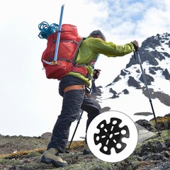 6 Pack Snow Plates for Hiking Poles Universal, Replacement for Snow Shovel T…