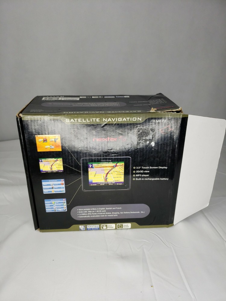 Nextar P3 3.5-Inch Portable GPS Navigator