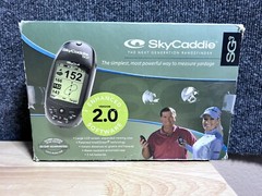 SkyCaddie SG3 Golf GPS (Black) Original Box And Manual Booklets Tested Working