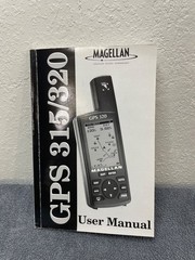 Magellan GPS 315 / 320 User Manual Only