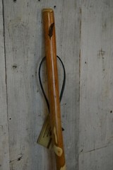 Walking Stick, Feather Carving, Hand-carved Hardwood Hiking Staff, Made in USA