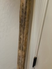 Rain stick, Hiking stick, Walking, Rainmaker, Unique, Vintage 48in, Cane