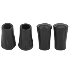4pcs Trekking Pole Tip Protectors Durable Rubber Anti Skid For Hiking Accessorie