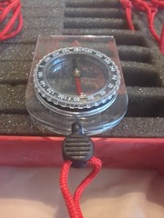 🔥 Suunto A-10 Partner II Compass A10 Hiking Scouting School Made in Finland 🔥
