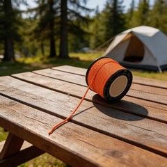 Weather Resistant Reflective Rope for Outdoor Camping 50 Meter Strong Rope