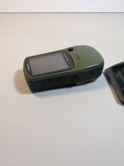 Garmin eTrex Venture HC High Sensitivity GPS Receiver Handheld Green w/ case