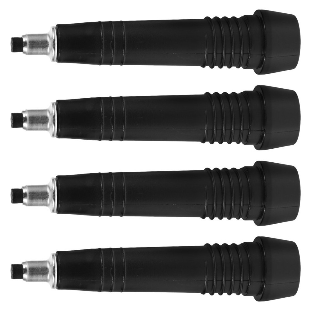 4Pcs Universal Walking Cane Tip Replacement Durable Carbon Steel Spike Tips