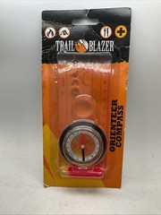 Trail Blazer Orienteer Compass – 5.25″ Liquid Filled With Luminous Markings