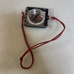 SILVA Type 16 Vintage Navigation Compass w/ Cord Made in Sweden