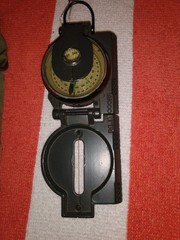 Antique U.S. Engineer Corps Compass And Map Reader Magnifier