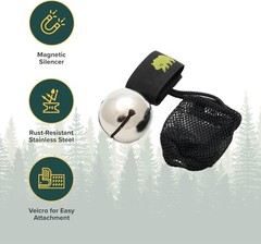 Hiking Bell Magnetic Silencer Outdoor Safety Device Backpack Wildlife Protection
