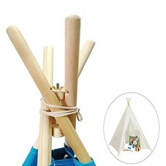 Teepee Stabilizer Pole Fixator Anti-Collapse Kit for 4 Poles Teepee Tent –
