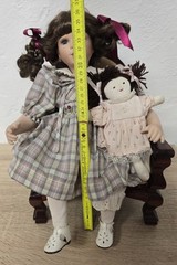 Artist doll porcelain doll 35 cm collector rarity Vintage