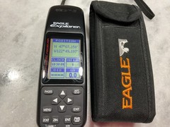 GPS Hiking Eagle Explorer 12-Channel w/Case – TESTED / Works Vintage