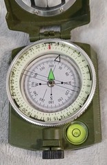 3″ Sportneer Military Lensatic Sighting Camping Compass Waterproof