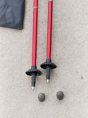 Set of Necasil Folding Trekking Poles 110-125CM .. 6H
