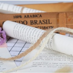 Eco Friendly Jute Rope Twine Natural Jute Material Generous Length Options