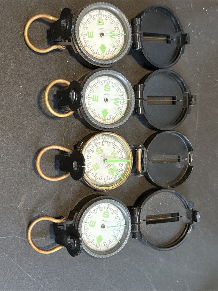 Engineer Directional Sighting Compass Lot Cosplay Steampunk Props