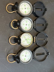 Engineer Directional Sighting Compass Lot Cosplay Steampunk Props