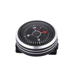1Pc Slide on 25MM Watch Wrist Band Strap Compass For Outdoor Survival Tools Gift