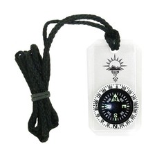 MiniComp II – Mini Orienteering Compass with Rotating Bezel | Easy-to-Read Zippe