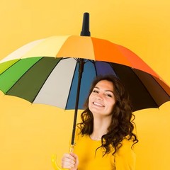 2Pcs Portable Rubber Umbrella Repair Ends Caps for Umbrella Use