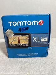 Open Box TomTom XL335 SE US and Canada Lifetime Maps Complete Great Condition