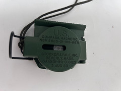 Cammenga Model 3H Tritium Lensatic Compass Olive Drab US Military Issue Pouch