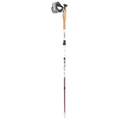 LEKI Cross Trail FX Superlite Compact 100-120cm White/Ferra/Black Trekking Poles