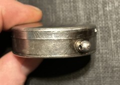 Working Vintage Precise Pathfinder Liquid Filled Pocket Compass, Made In Japan