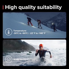A-30 Compass: Compact, hiking compass with luminous markings in low light