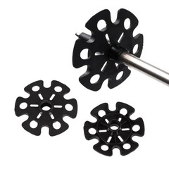 12pcs Trekking Outdoor Camp Hiking Pole Walking Cane Snowflake Basket