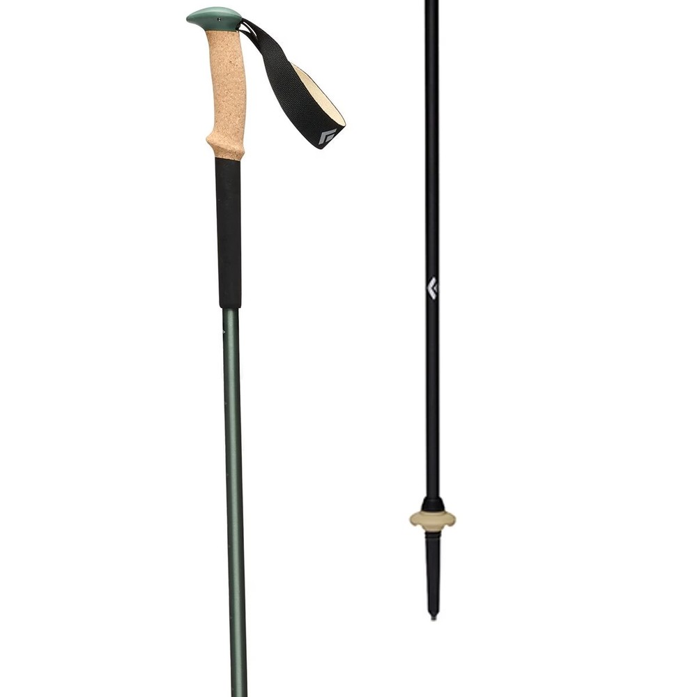 Black Diamond Trail Cork Trekking Poles Laurel Green, One Size