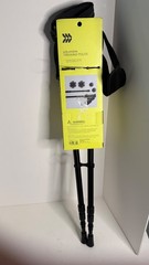 Trekking Poles Hiking by All In Motion Adjustable Aluminum Black New In Box NWT