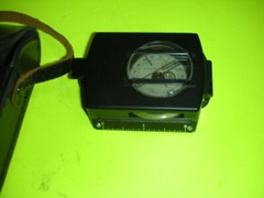 Wilkie Linseatic/Prismatic Compass With Leather Case Steigung Made In Germany