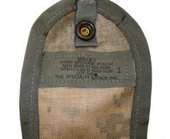 ONE USGI ACU Single Hand Grenade Pouch MOLLE Utility Pouch VERY GOOD CONDITION
