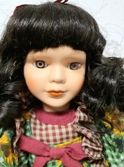 Artist doll porcelain doll 39 cm collector rarity Vintage
