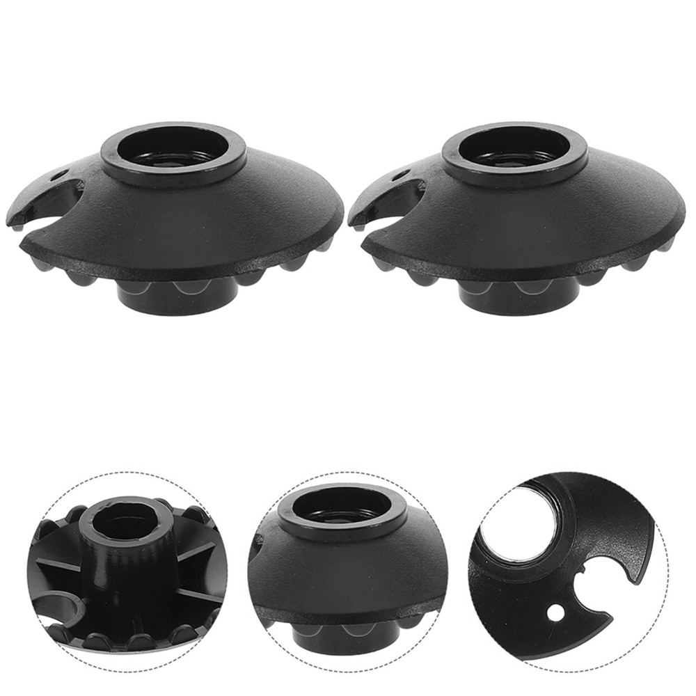 25 PCS Round Hiking Walking Stick Replacement Snow and Mud Basket Attachment