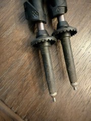 Black Diamond Trail Shock Flicklock Trekking Hiking Poles 100-140cm EUC