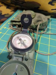 USGI Cammenga Model 3H Waterproof Lensatic Magnetic Military Compass USA