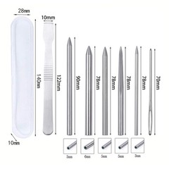 Stainless Steel Para cord Stitching Needles Set for DIY Craft Bracelet Making
