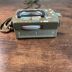 Pocket Transit Army Geology Compass for Outdoor Hiking Camping Survival Marching