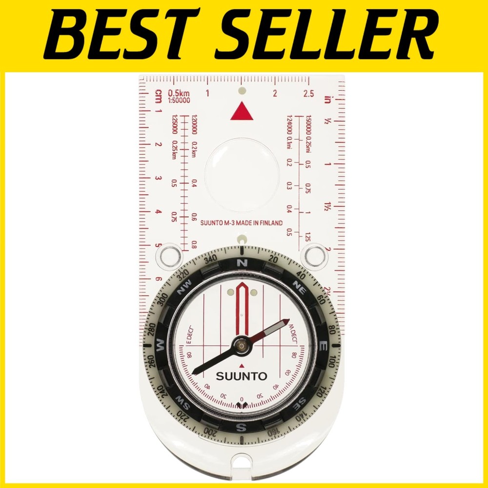 Quality Map Compass – Adjustable Declination