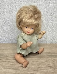 Play doll vinyl doll Schildkröt doll 17 cm collector original Vintage