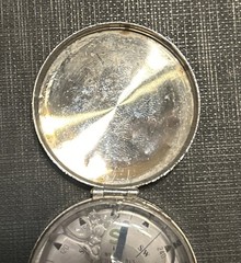 Working Vintage Precise Pathfinder Liquid Filled Pocket Compass, Made In Japan