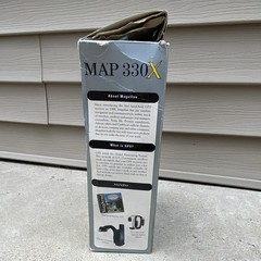 Magellan MAP 330X Handheld GPS Receiver w/ MapSend Streets USA CD-ROM, Blue