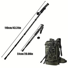 Trekking Poles Nordic Walking Hiking Sticks Anti-shock Adjustable Alpenstock US