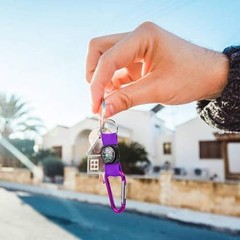 Colorful Carabiner Compass Keychain Clips – 36 Pcs Kids Toys, Outdoor Adventure