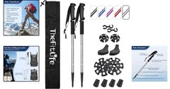 Ultralight Telescopic Trekking Poles for Hiking and Camping